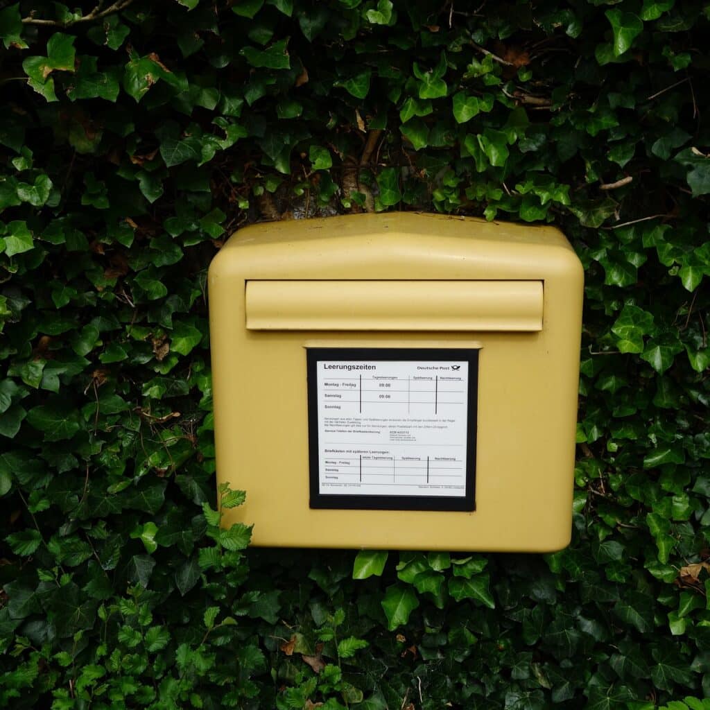 boite aux lettres